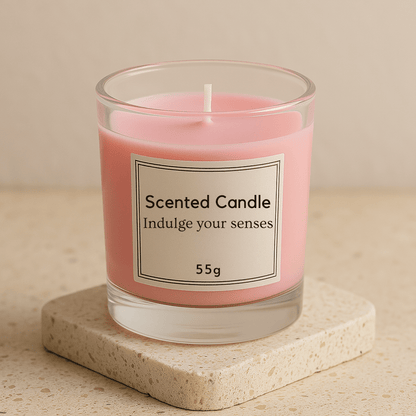 Arc - en - Ciel Olfactif Rose - Oh My Candle